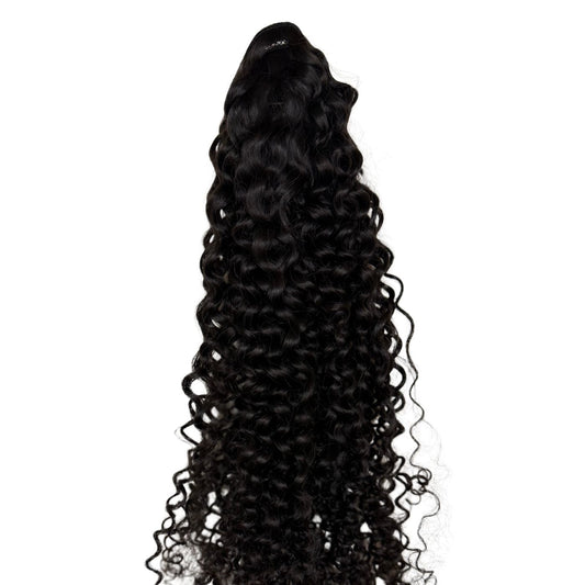 Curly Clip Ponytail