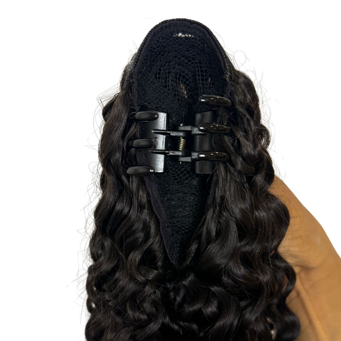 Curly Clip Ponytail