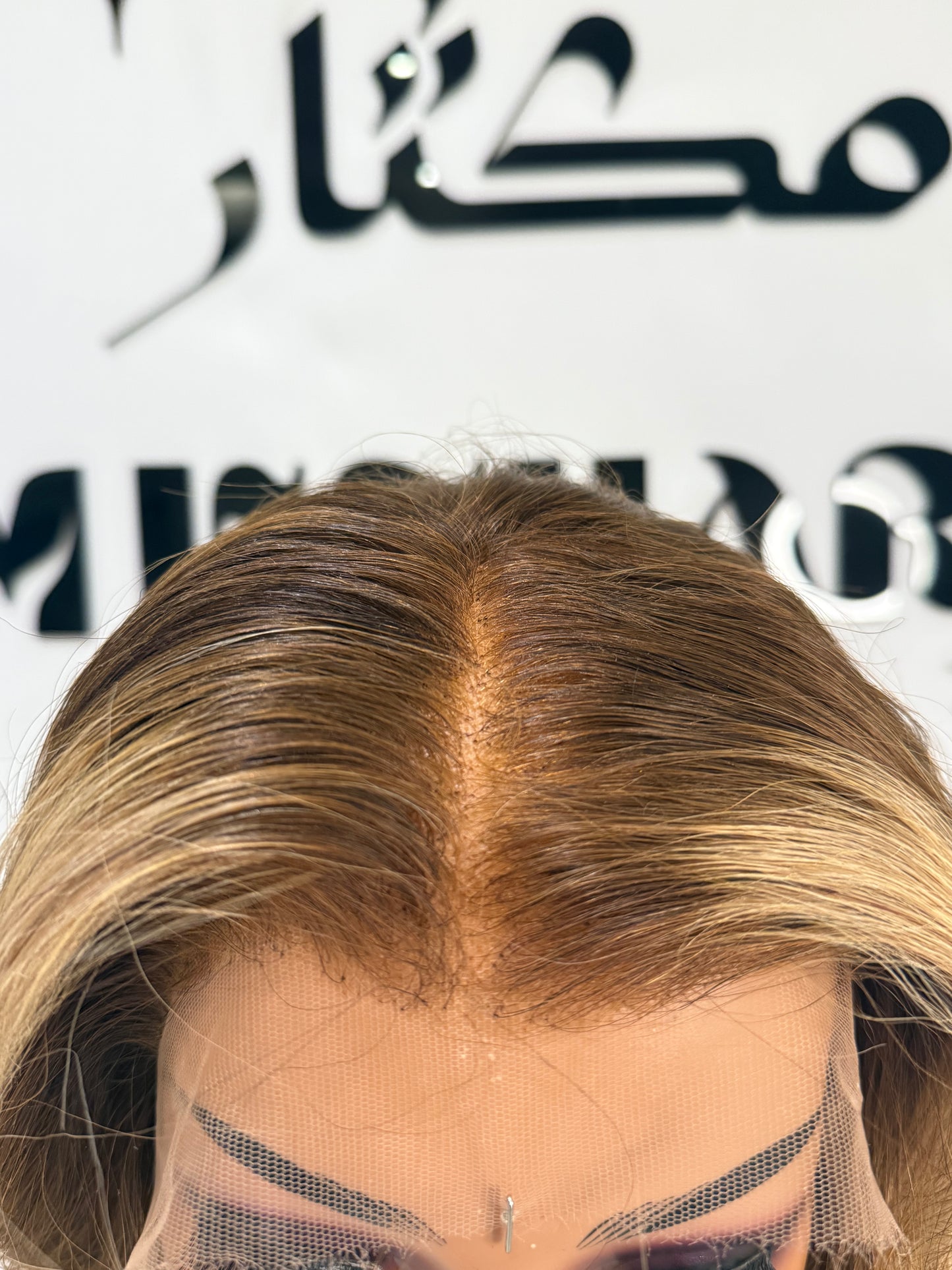 Blonde Wig With Highlights 13X4