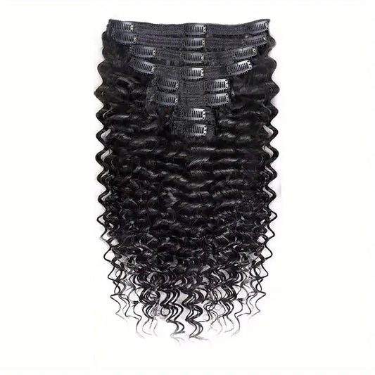 Deep Wave Clip Ins