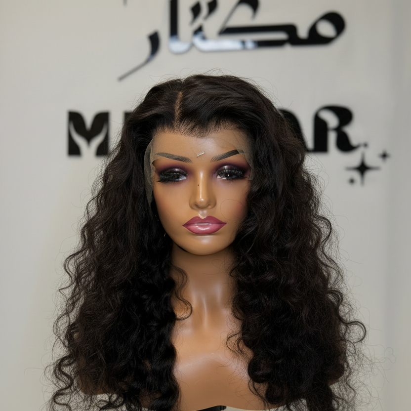 Loose Deep 13X4 wig with pretty mannequin face